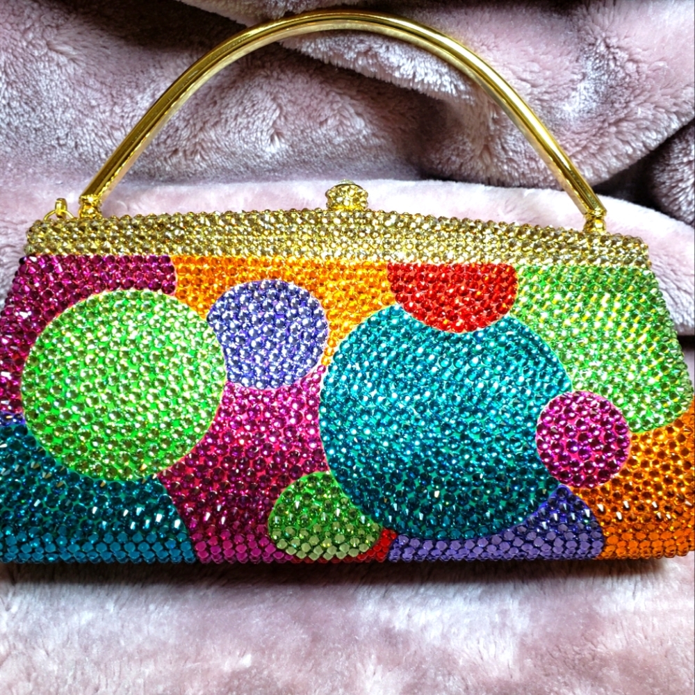 Jimmy Crystal Clutch